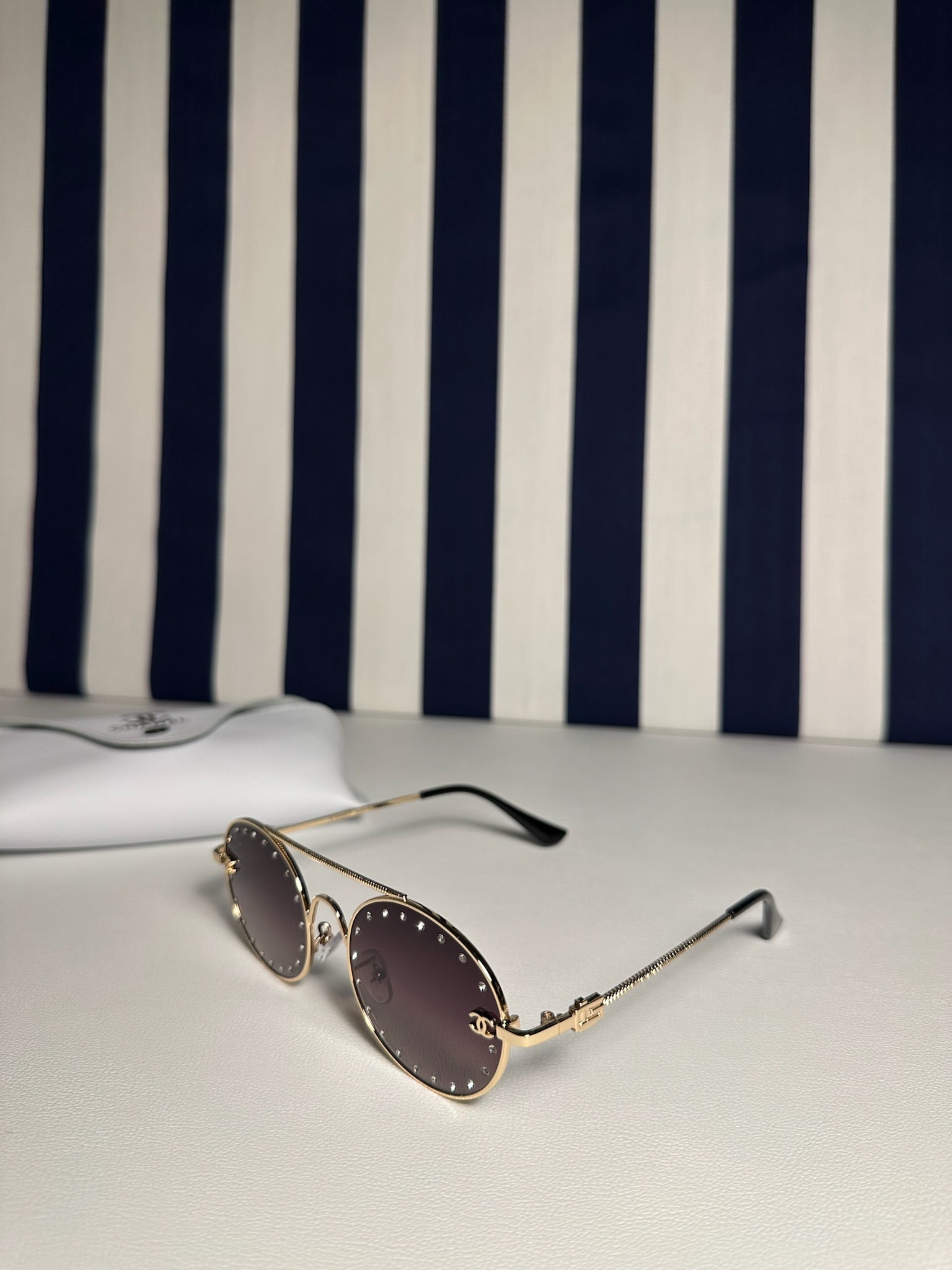 ✨ Velora Crystal Gold | Premium Kadın Güneş Gözlüğü