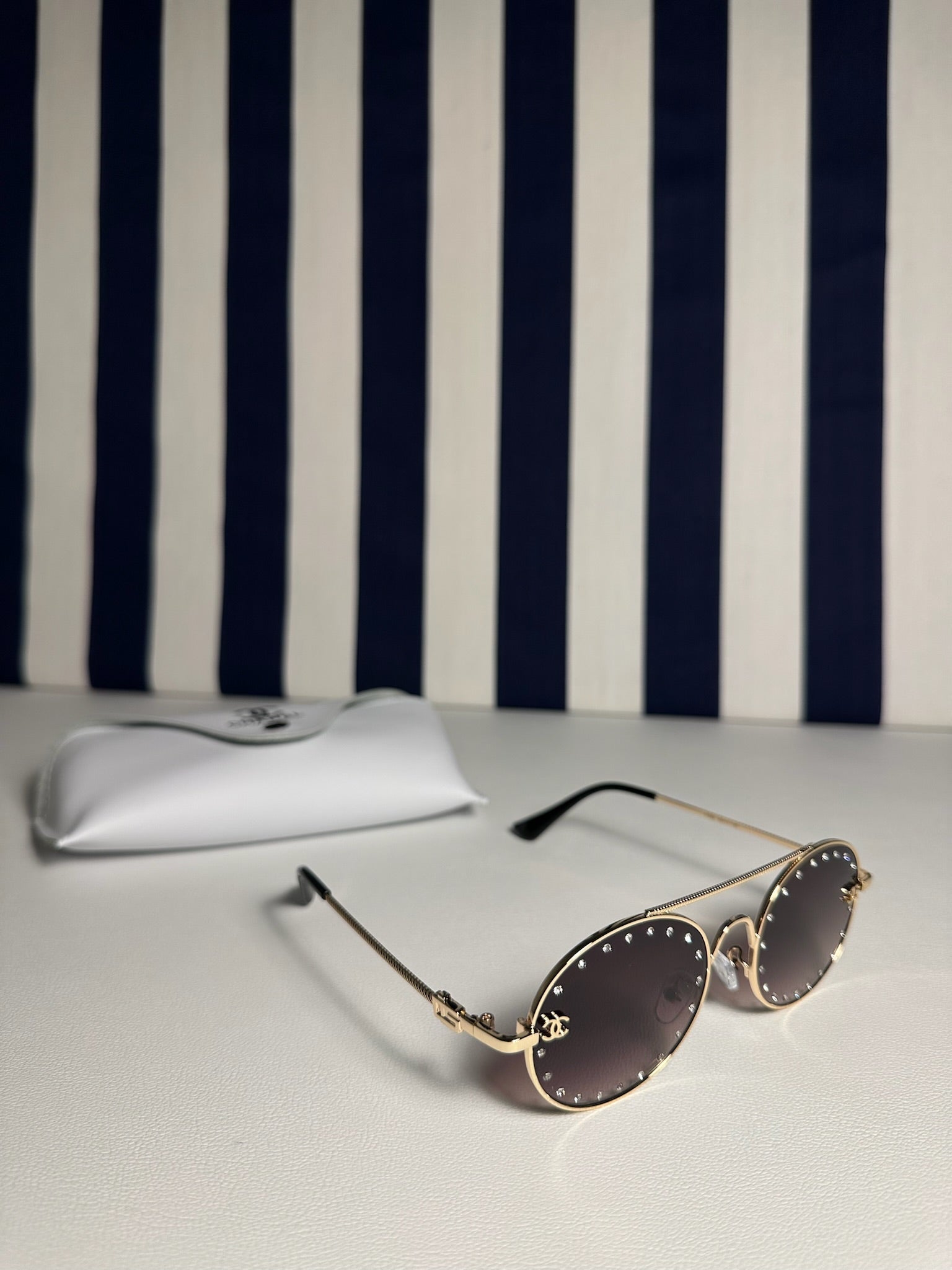 ✨ Velora Crystal Gold | Premium Kadın Güneş Gözlüğü