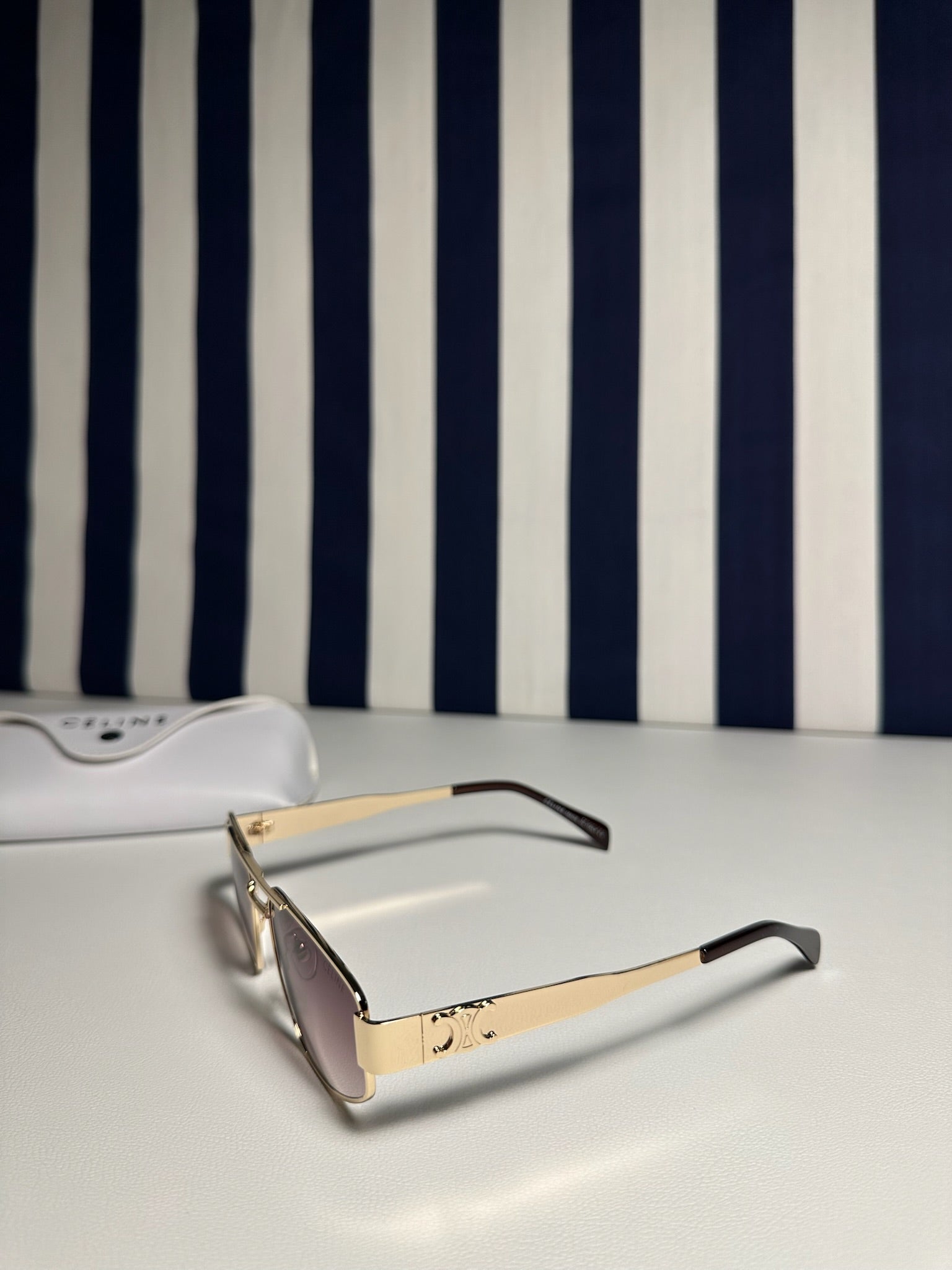 ✨ Velora Golden Edge | Premium Unisex Güneş Gözlüğü
