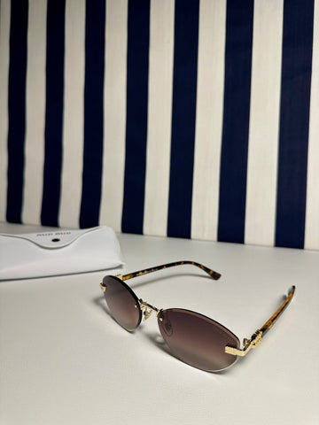 🤎 Velora Desert Gold | Premium Unisex Güneş Gözlüğü