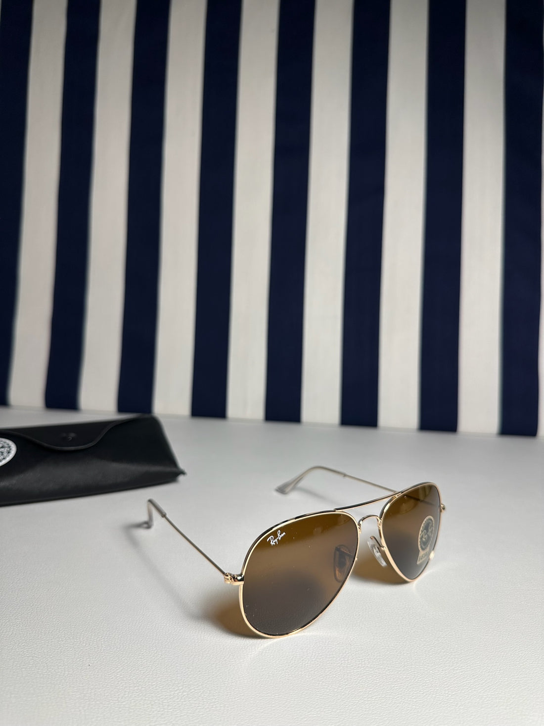 Velora Aviator Gold Brown Premium Güneş Gözlüğü