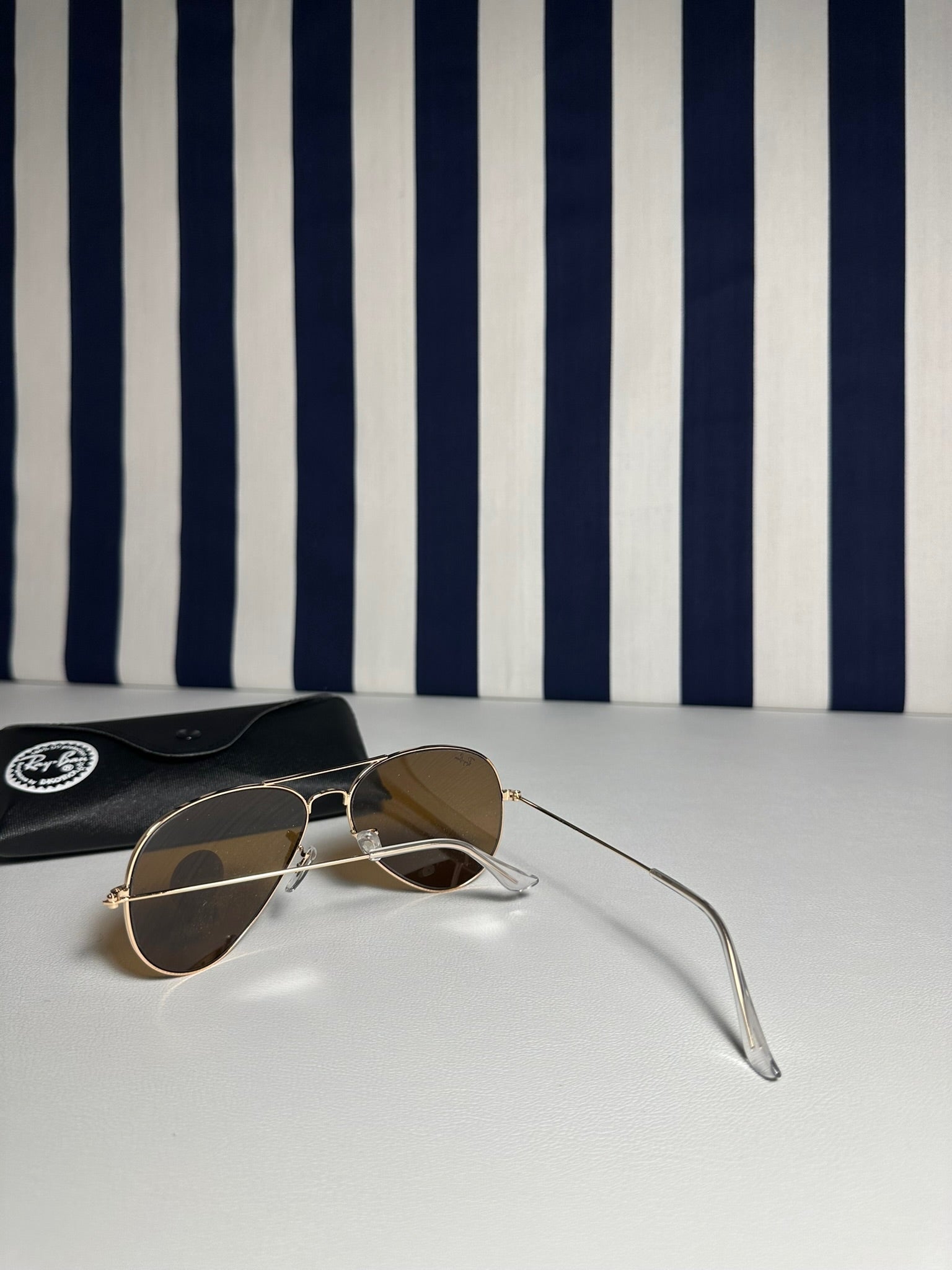 Velora Aviator Gold Brown Premium Güneş Gözlüğü
